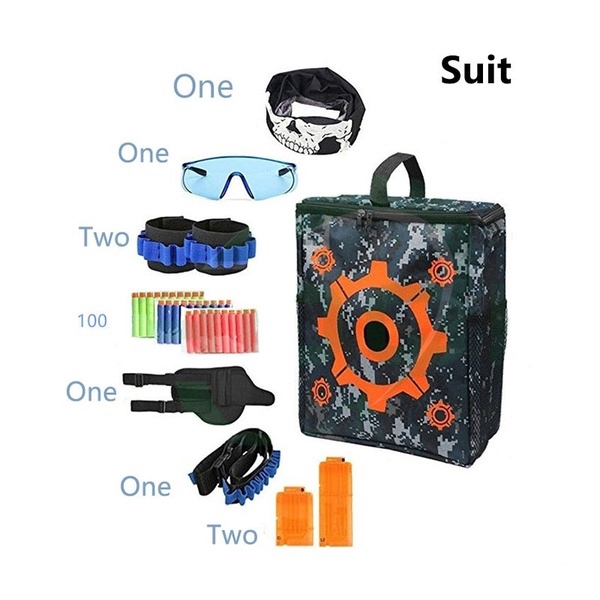 nerf goggles target