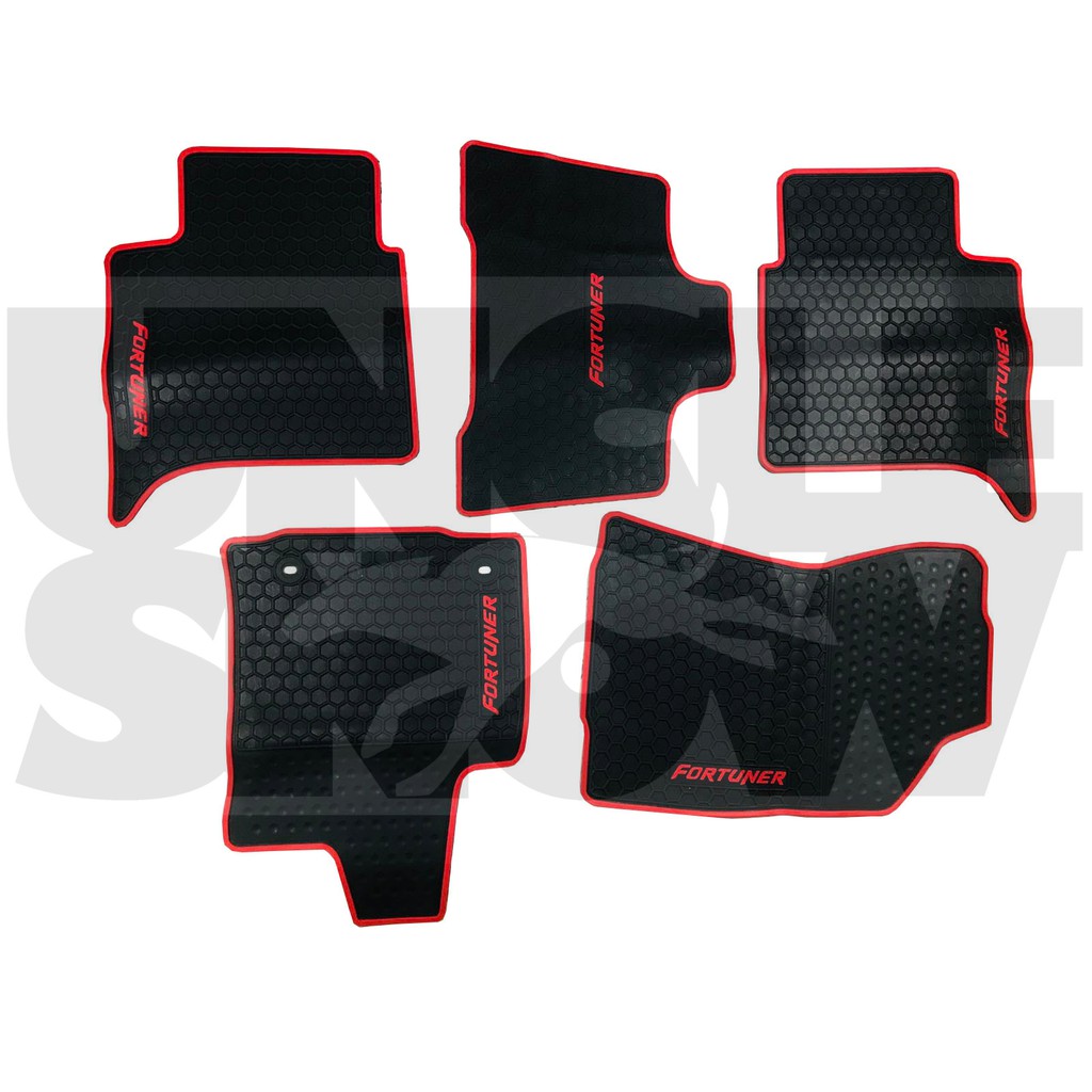 Car Matting Toyota Fortuner 2016 2017 2018 2019 2020 Elegant Rubber