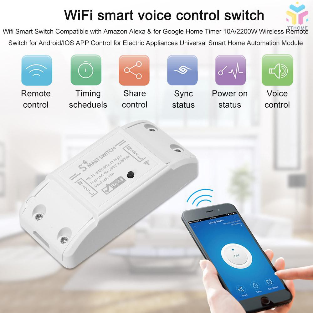 smart switch compatible with google home