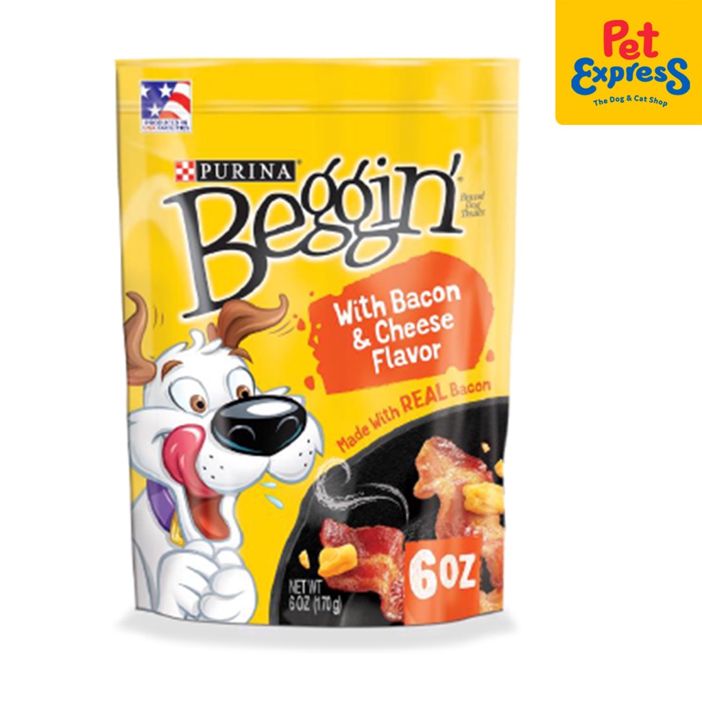Beggin' with Bacon and Cheese Dog Treats 170g Shopee Philippines