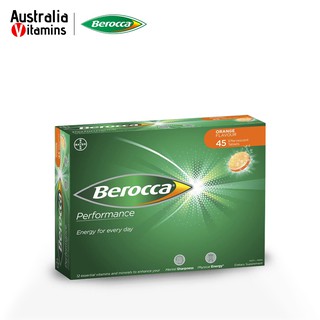 Berocca Performance Orange Immune Support 45 Effervescent Tablets