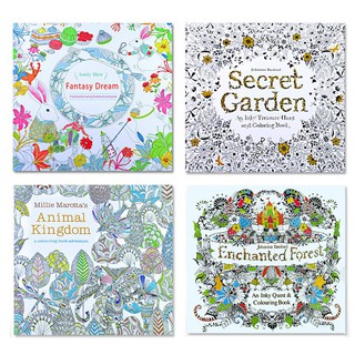 Download Adult Coloring Book Books And Magazines Prices And Online Deals Hobbies Stationery Aug 2021 Shopee Philippines