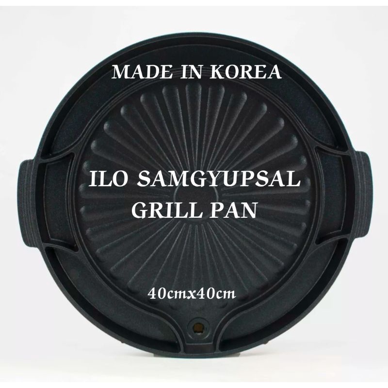 ILO SAMGYUPSAL GRILL PAN ORIGINAL MADE IN KOREA NON STICK (FOR SURE