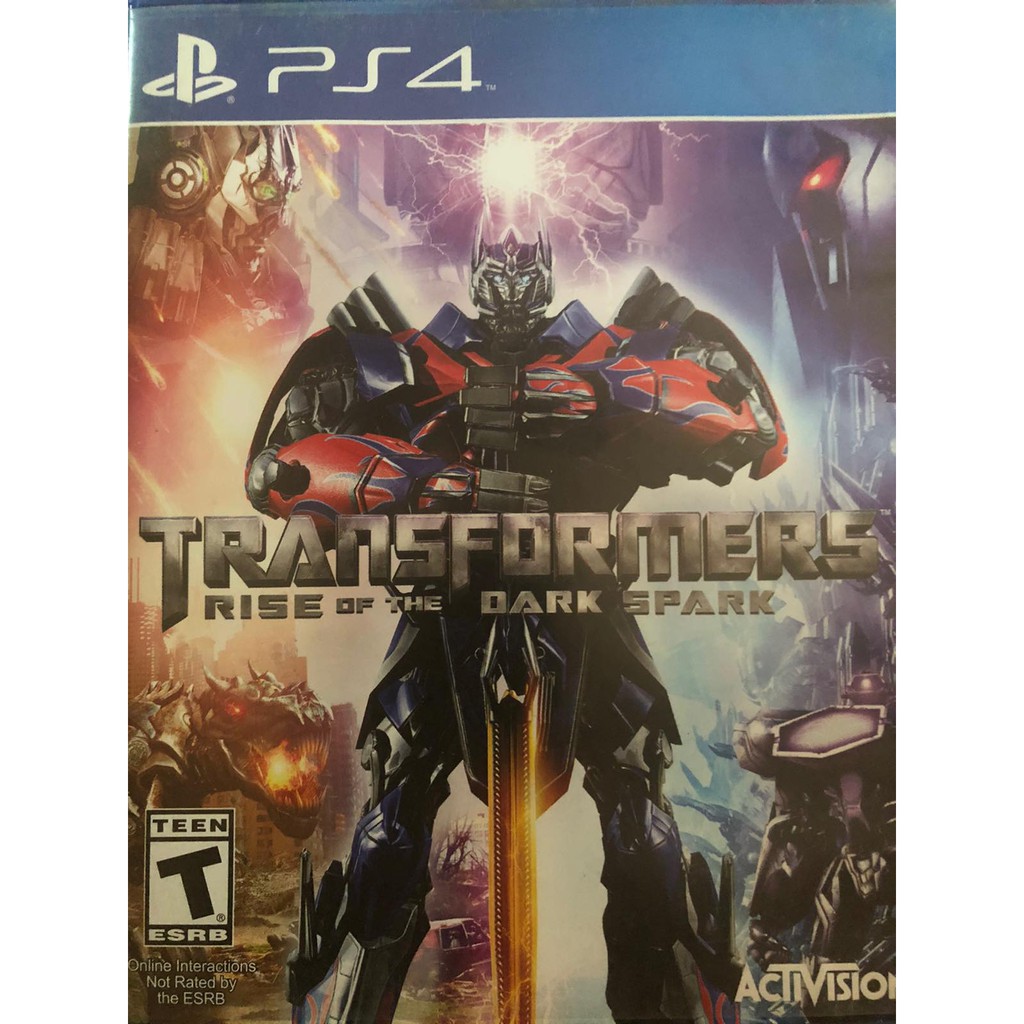 transformers rise of the dark spark ps4 price