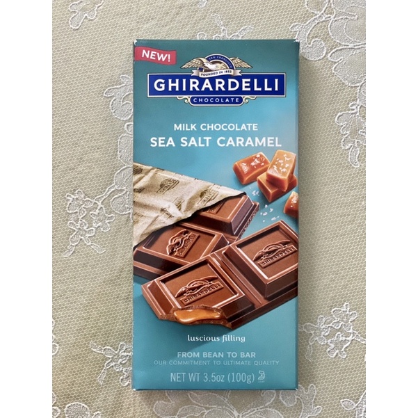 GHIRARDELLI Milk Chocolate SEA SALT CARAMEL Shopee Philippines