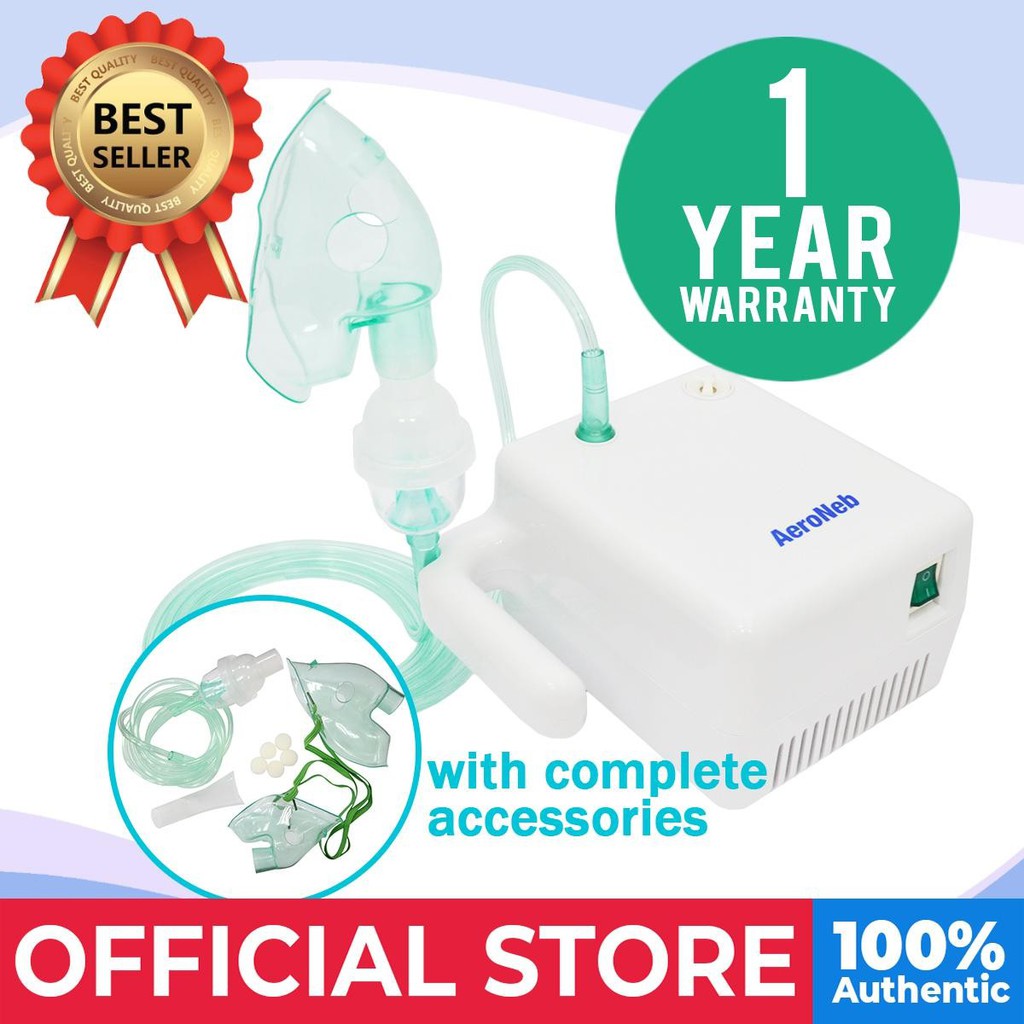 Indoplas Aeroneb Compact Nebulizer (w/ complete accessories) &Gy5 ...