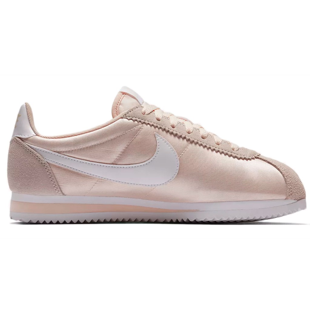 nike cortez white guava ice