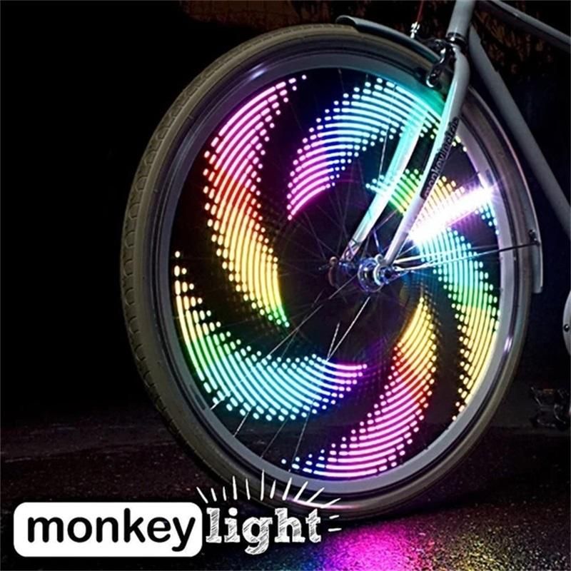 3d bicycle spoke led lights