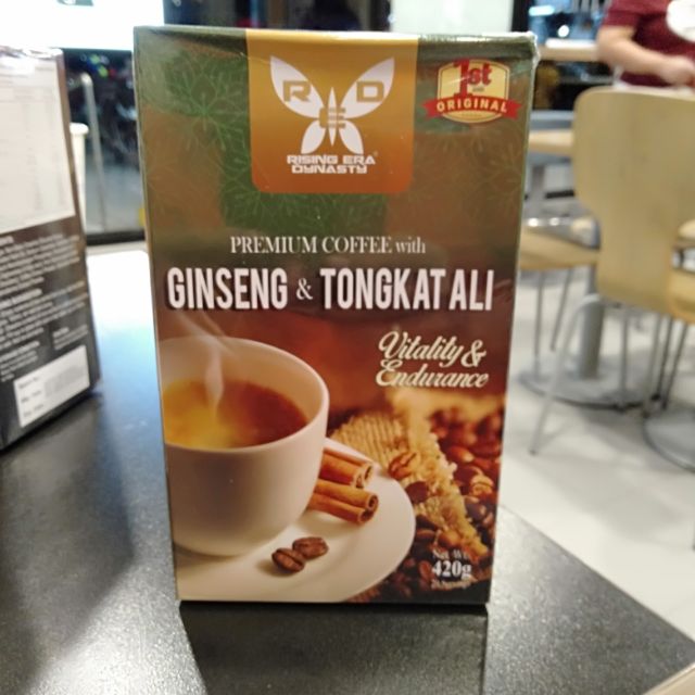 Ginseng Tongkat Ali Premium Coffee 20 Sachet Shopee Philippines