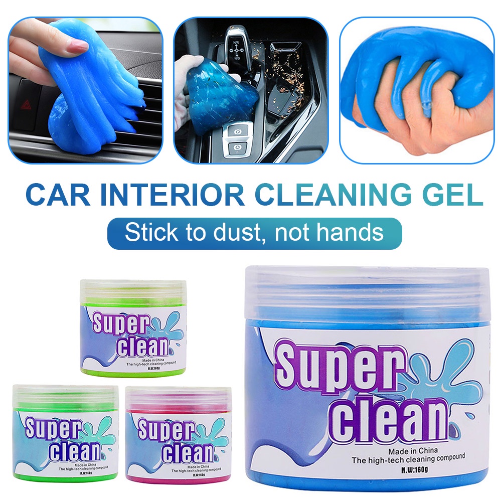 160g Super Dust Cleaner Clay Car Interior Cleaning Gel Dust Remover