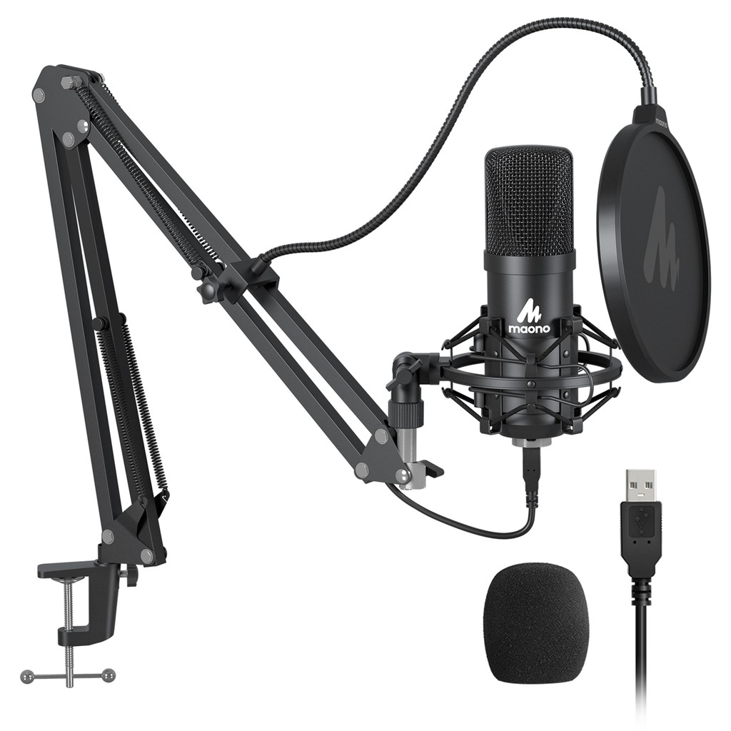 Maono AU-A04 Professional USB Microphone Condenser Microphone For PC ...