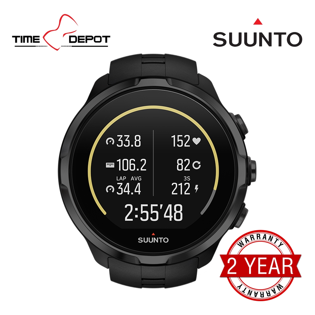 Suunto SS022662000 Spartan Sport Wrist HR (All Black) | Shopee Philippines