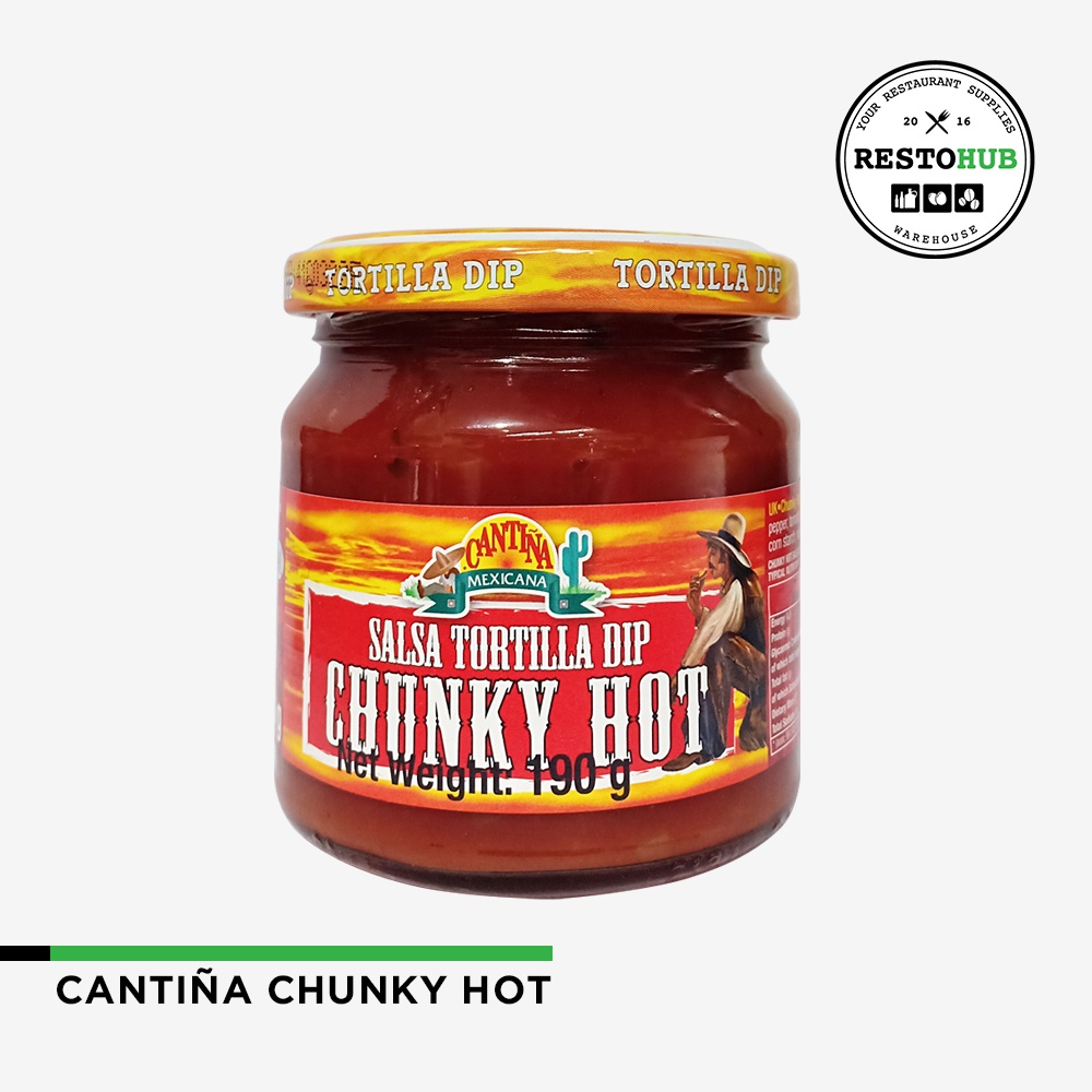 Cantina Mexicana Chunky Hot Salsa Tortilla Dip ( 190g ) Shopee Philippines
