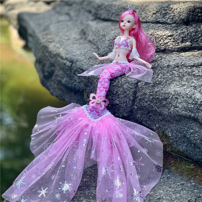 Rainbow Mermaid Toys Barbi Doll Toys for Girls Kids Gift Mermaid Doll Girl  Toy Dollies Christmas Gifts Wholesale - China Toys for Girls and Barbi Doll  price