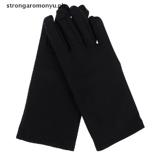 【strongaromonyu】 1 pair Cotton gloves Khan cloth Solid gloves rituals play white gloves
 【PH】 #2