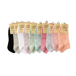 IELGY The New Women Socks Ms. Color Cotton Stockings Solid Stealth Shallow