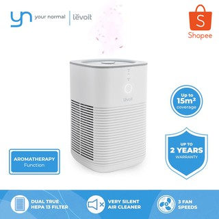 levoit lv h128 desktop true hepa air purifier