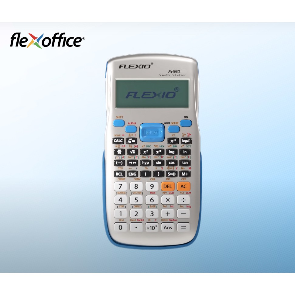 Flexio Scientific Calculator Fx 590 Heavy Duty Engineering Function For Student Teacher Workers Scic Shopee Philippines