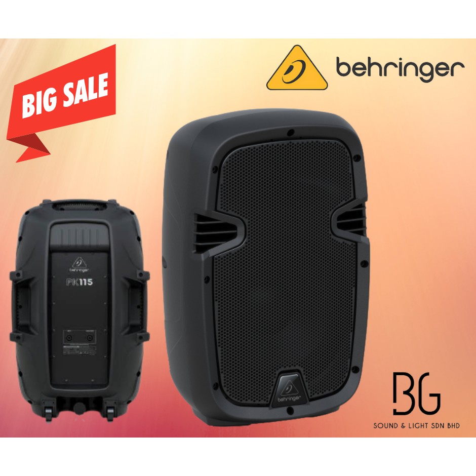 behringer pk115 Passive 800Watt 15" PA Speaker System Shopee Philippines