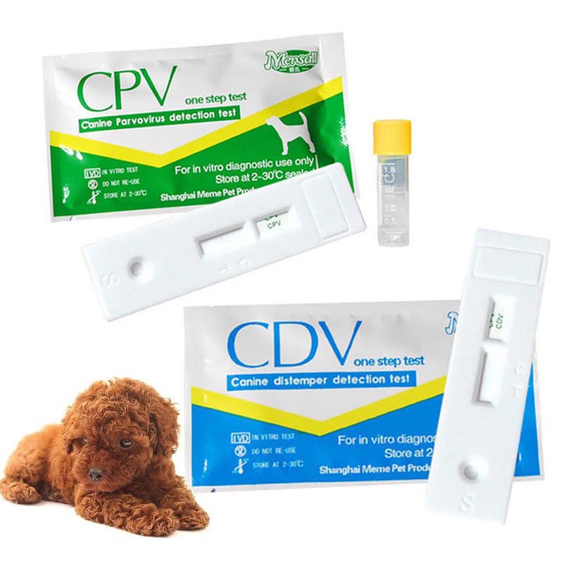 Canine Dog Distemper Virus CDV/CPV Home Nasal Swab Health Test Paper