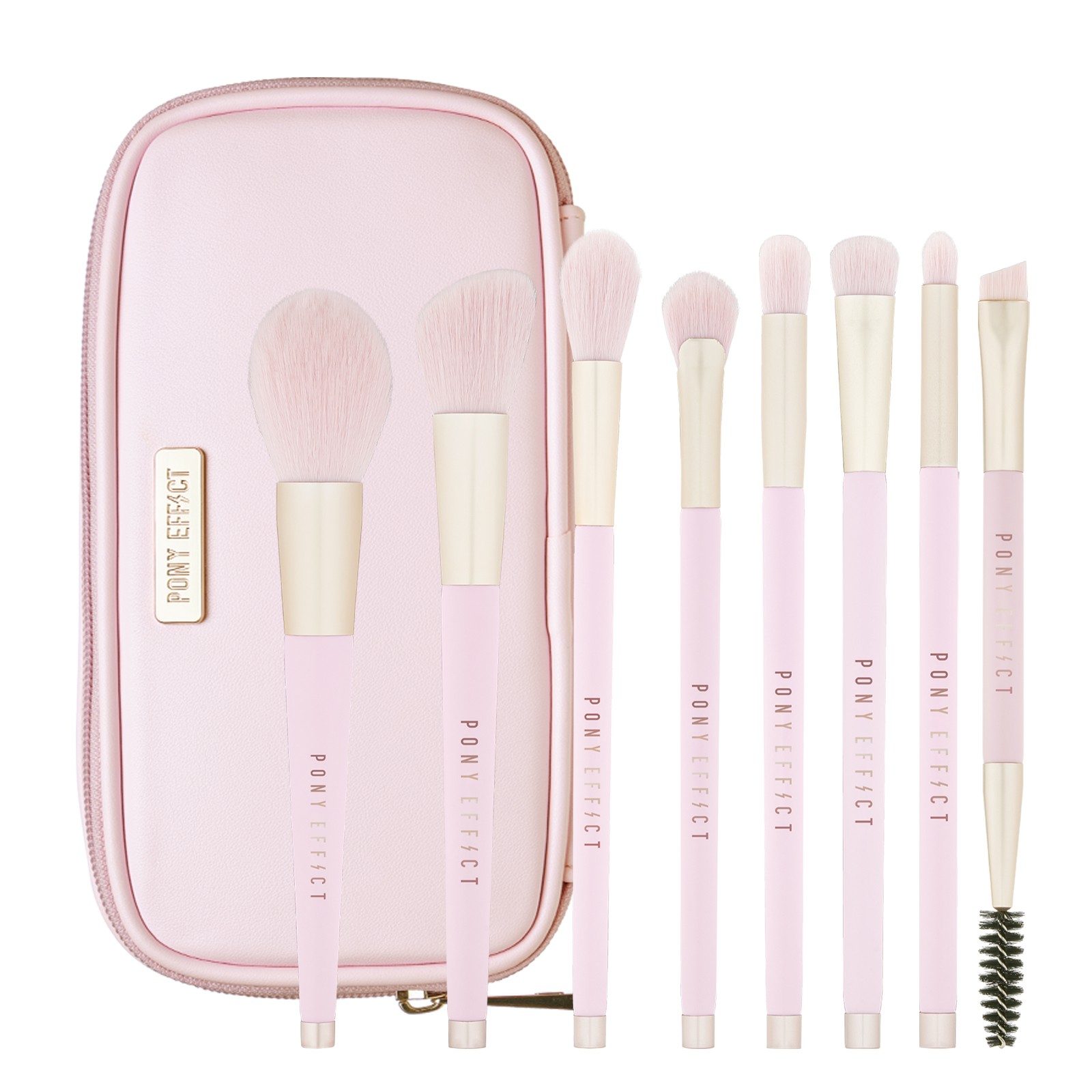 [PONY EFFECT Official] Pro Touch Brush Set 8pcs Makeup Brush Set with