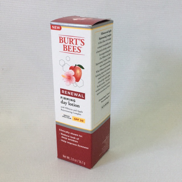 burt's bees renewal day lotion