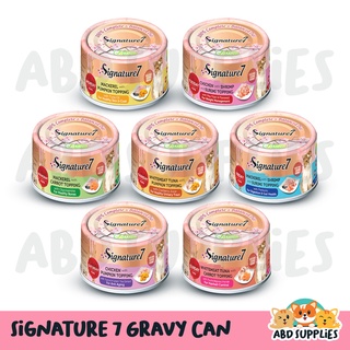 Signature 7 Signature7 Canned Wet Cat Food Gravy / Pate 70g/80g (24 cans per box)