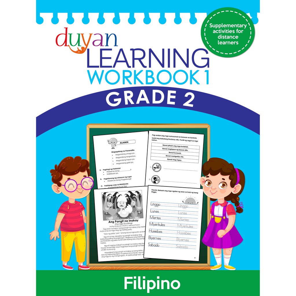 Duyan Learning Workbook 1 - Grade 2 Filipino | Shopee Philippines