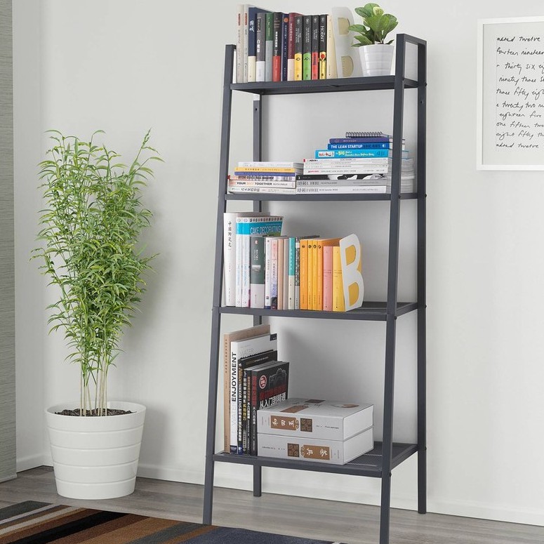 Homu Metal Shelf Unit Bookshelf Bookshelves Bookcase Display