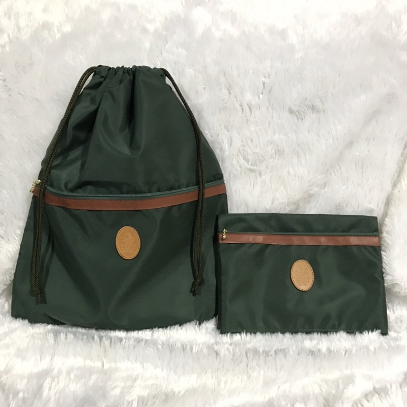 Brand New Emerald Green Japan Luggage Association Nylon Organizer