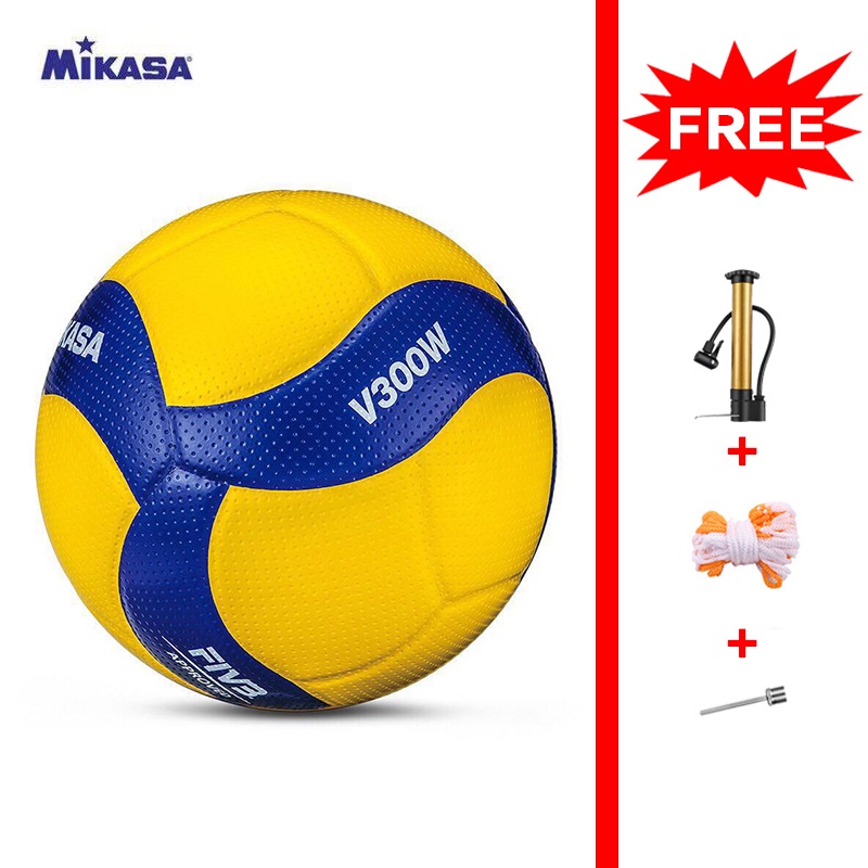 Original Mikasa V300W size 5 volleyball ball Competition Training Soft PU Volleyball Olympic