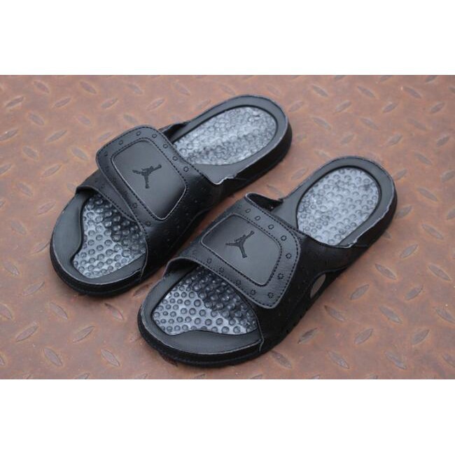 jordan hydro 13 slides black