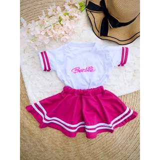 Little Vella Barbie Inspired Cheerleader Set ( 1-6 Years Old) | Shopee