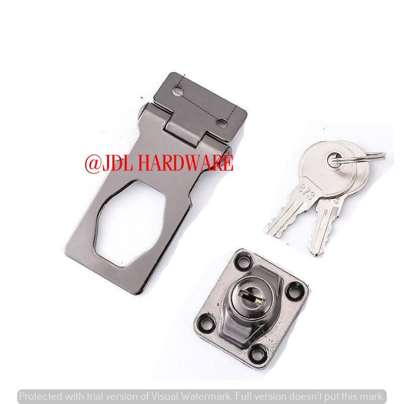 2007 Stainless Steel Plating Self Locking Security Hasp Safety Guard (2&1/2, 3 & 4inches)