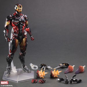 square enix iron man figure