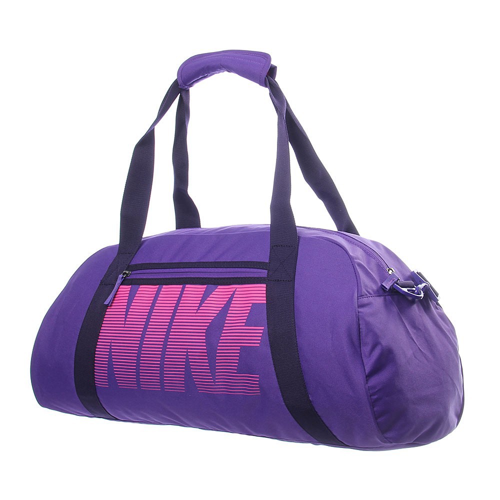 purple nike duffel bag