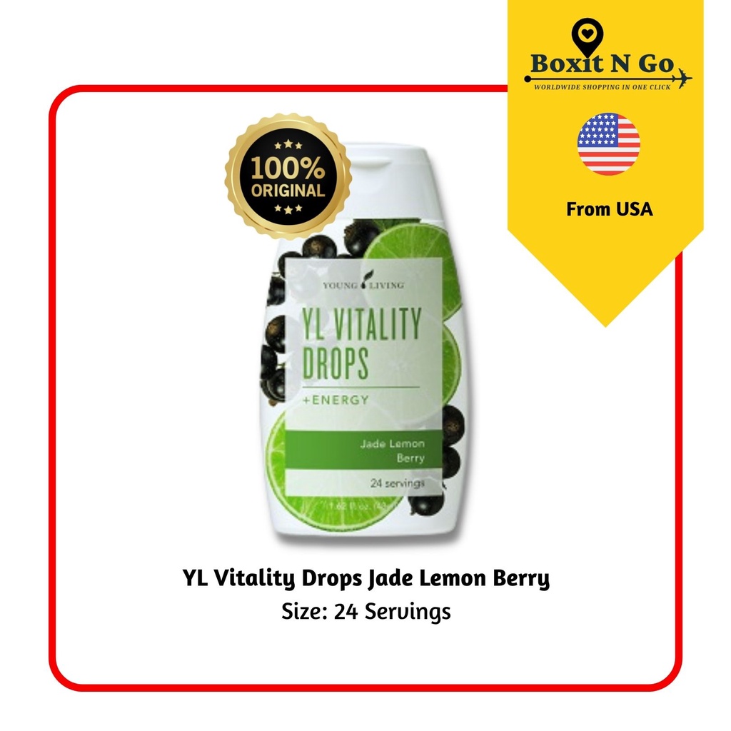 [BNG] Authentic YL Vitality Drops Jade Lemn Berry Shopee Philippines