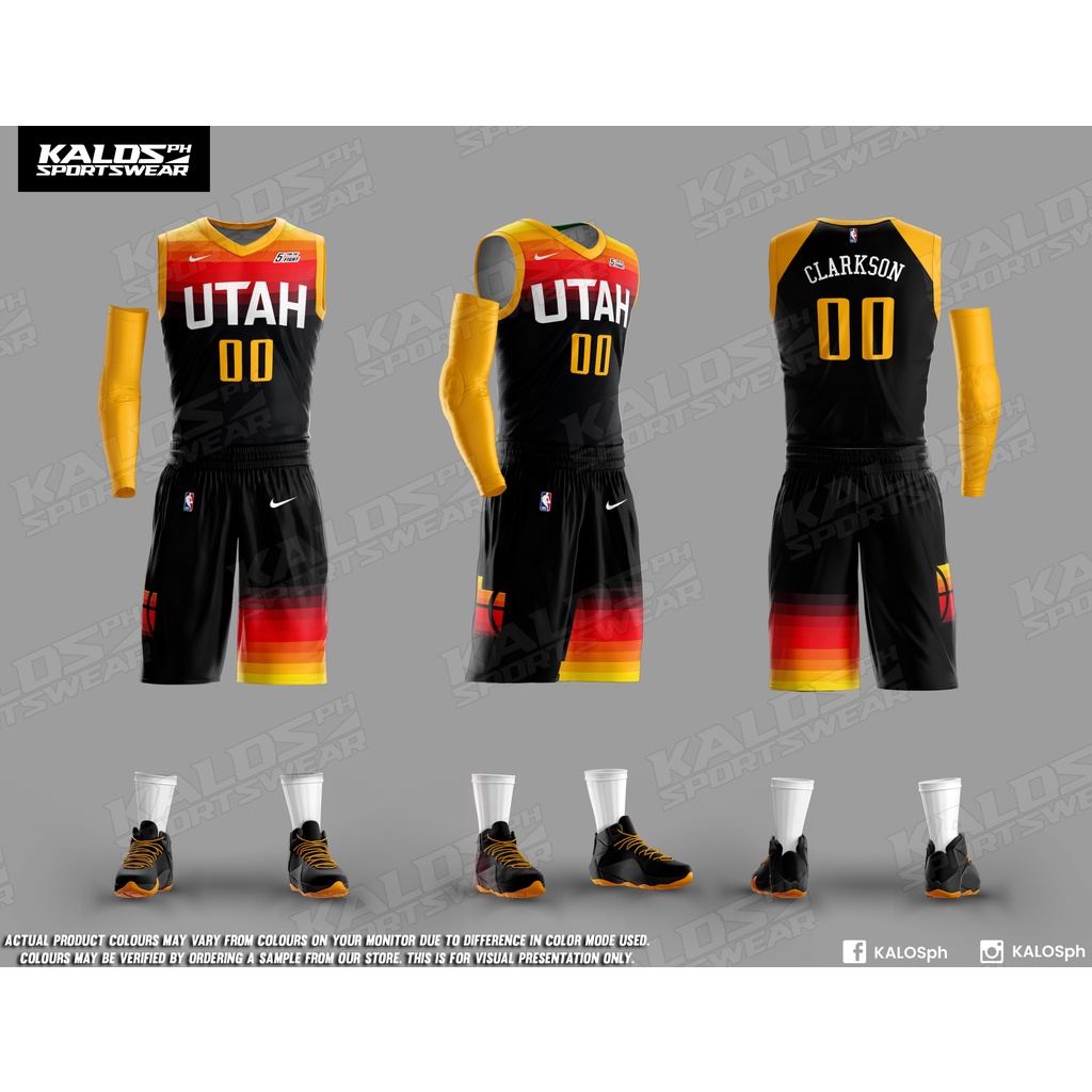UTAH JAZZ NBA CITY EDITION JERSEY 20212022 Shopee Philippines