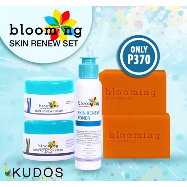 blooming skin renew set