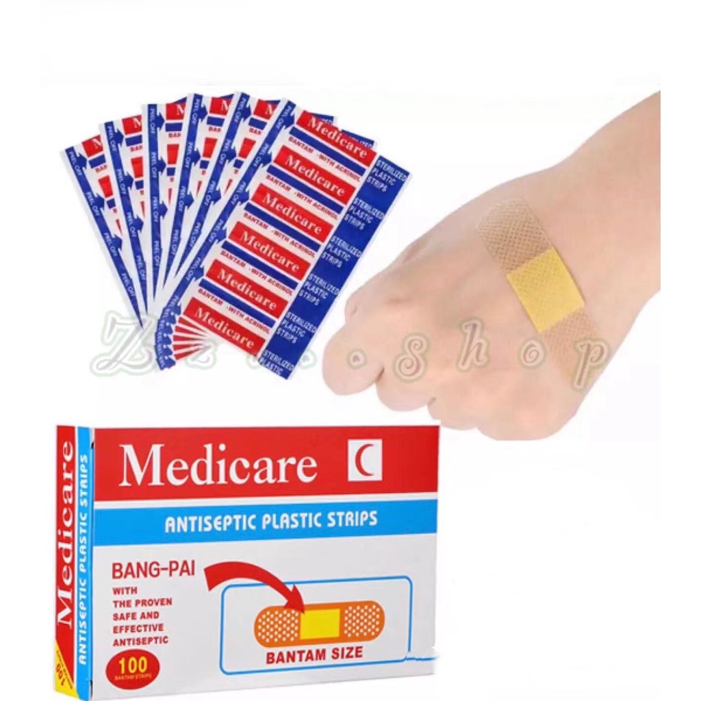 Medical Plaster Strips Adhesive Antiseptic Bandage Band Aid First Aid