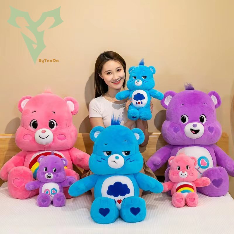 Care Bears Basic Color Angry Blue Irritable Flashing Care Bear Rainbow ...