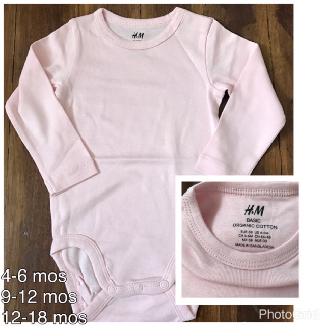 h and m onesies