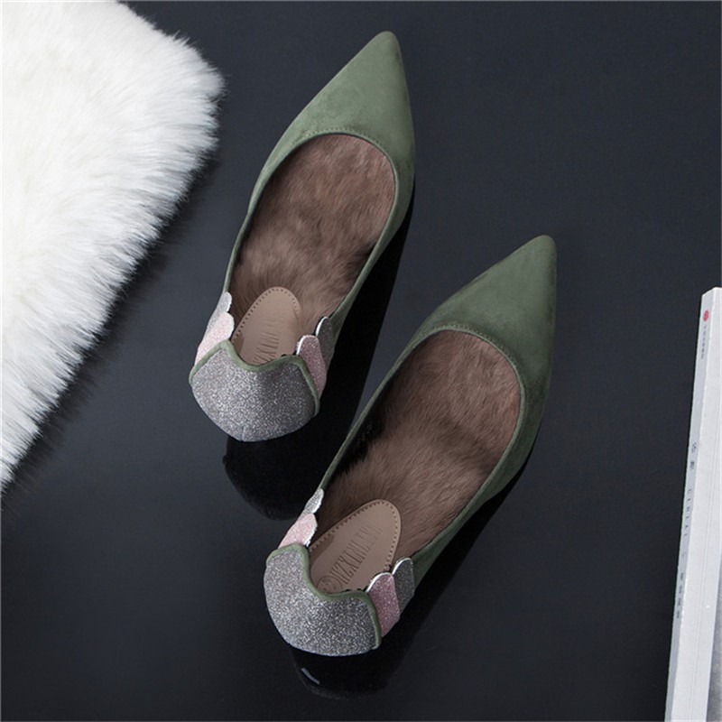 green gross shoes