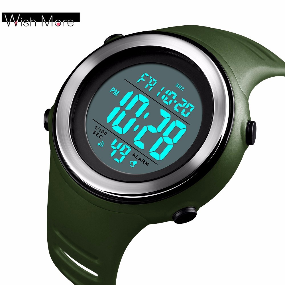 Skmei Mens Sports Digital 50m Waterproof Stopwatch Smart Watch Alarm Clock Dual Time Watch Shopee Philippines