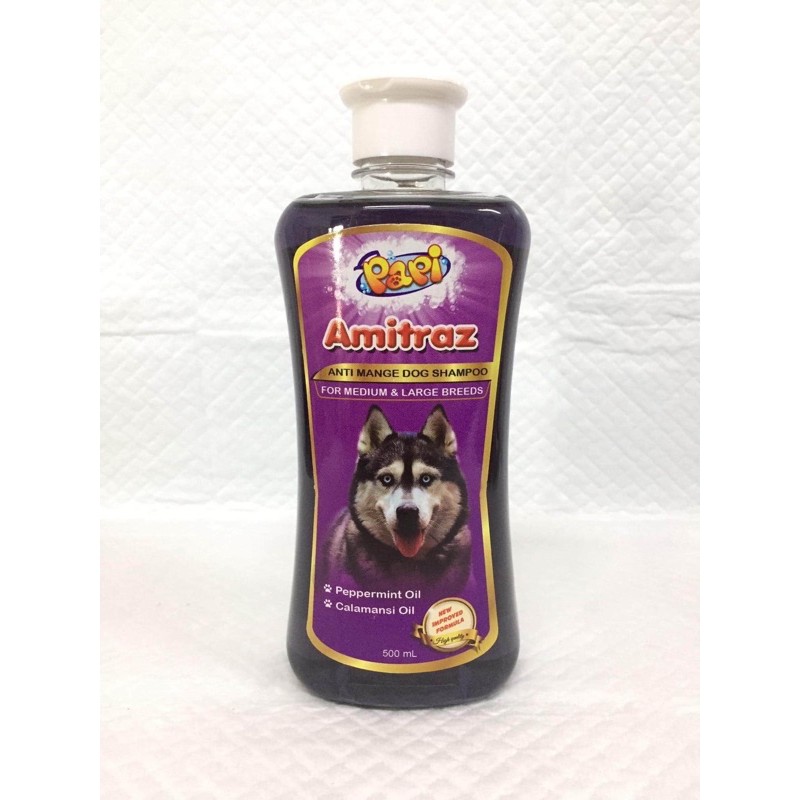 amitraz dog shampoo