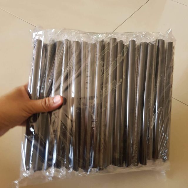 Plastic Straws / Milk Tea Straws / Shake Straws Straws (21cm) Big
