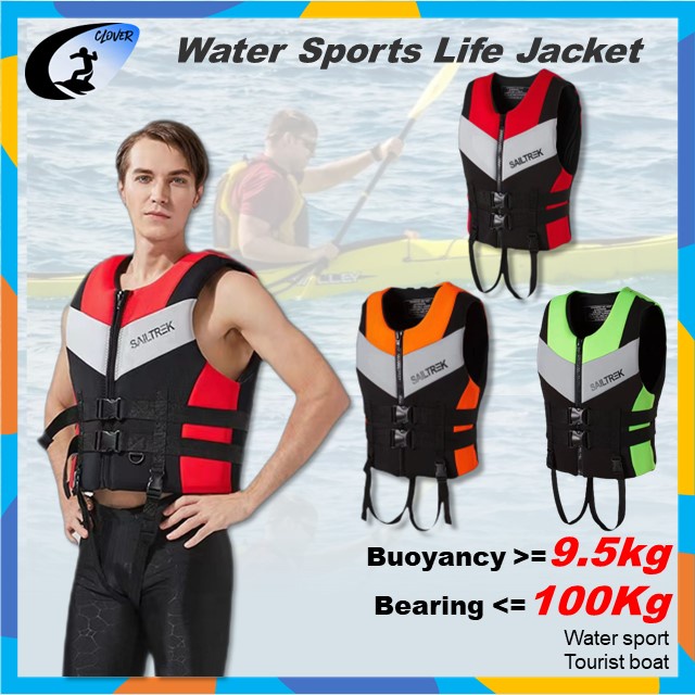 Neoprene Life Jacket Watersports Fishing Kayaking Boating Swimming ...