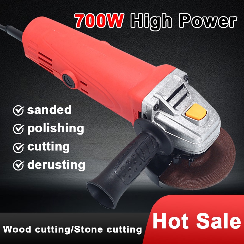 Angle grinder heavy duty fine grinder 500W tool electric cutting machine angle grinder 220V