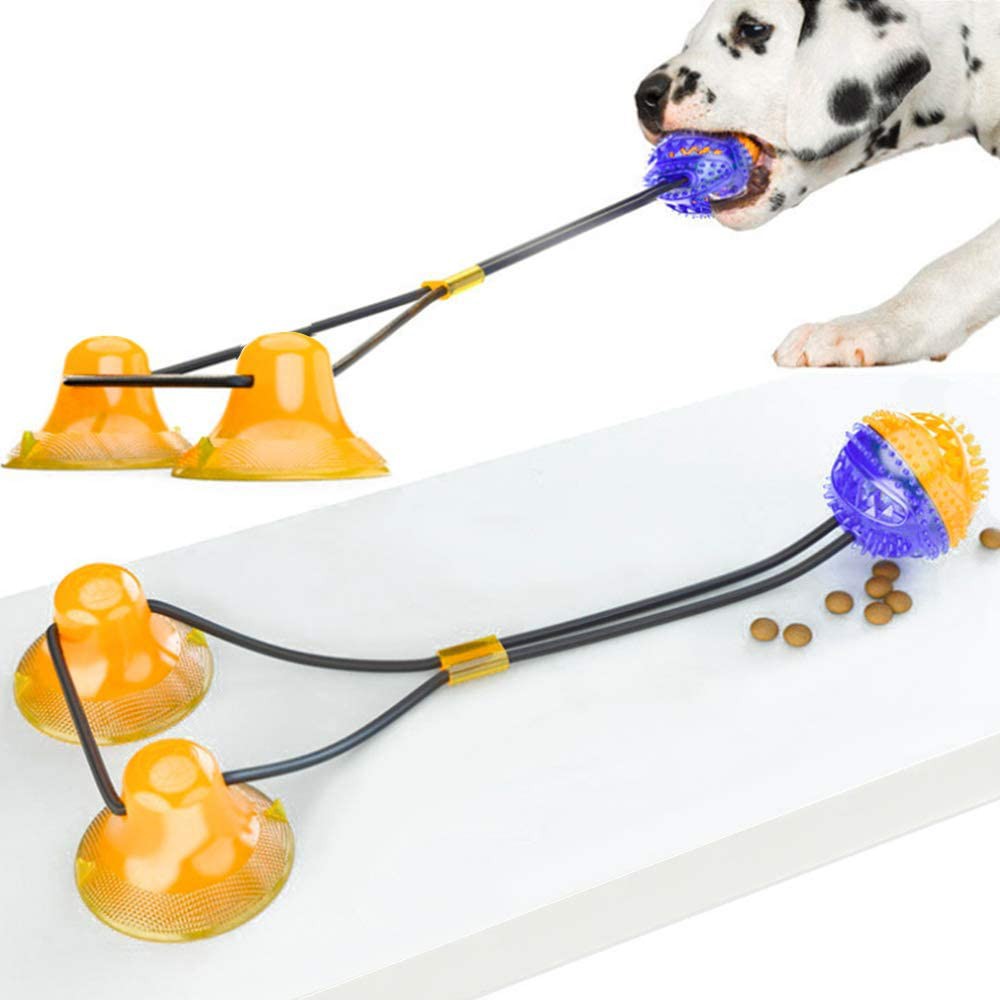 suction cup tug dog toy