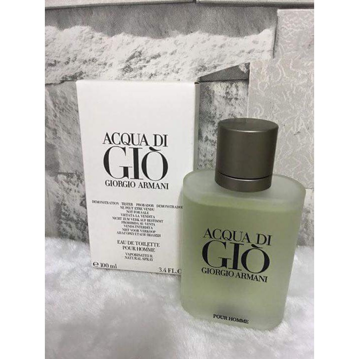 acqua di gio test